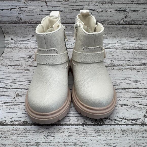 Cat & Jack Toddler Girls Evie Buckle Boots - Picture 3 of 6